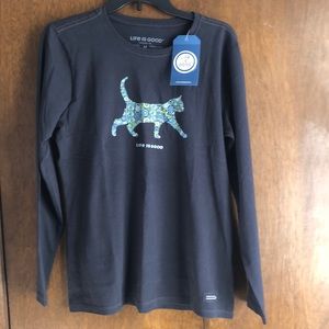 Life Is Good long sleeve  tee